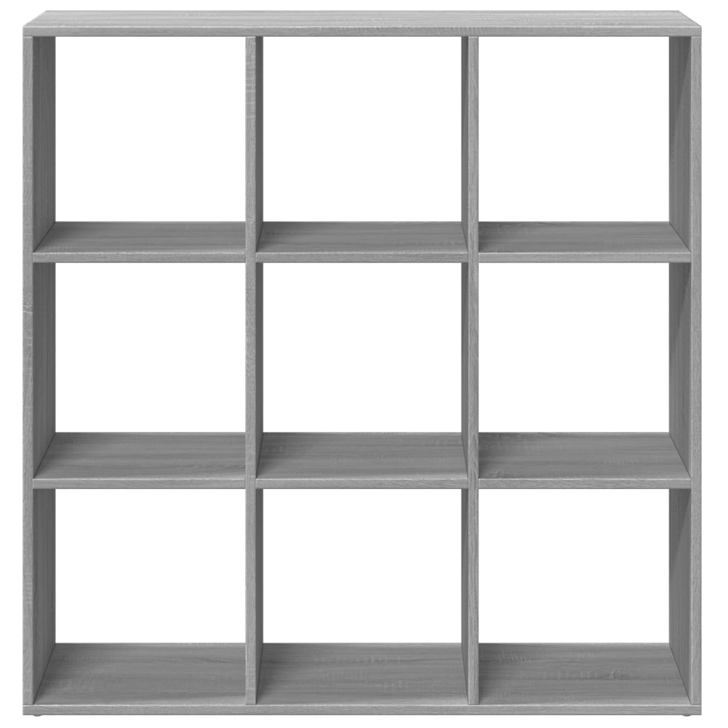 Libreria Divisorio Grigio Sonoma 102x29x103,5 cm in Truciolato