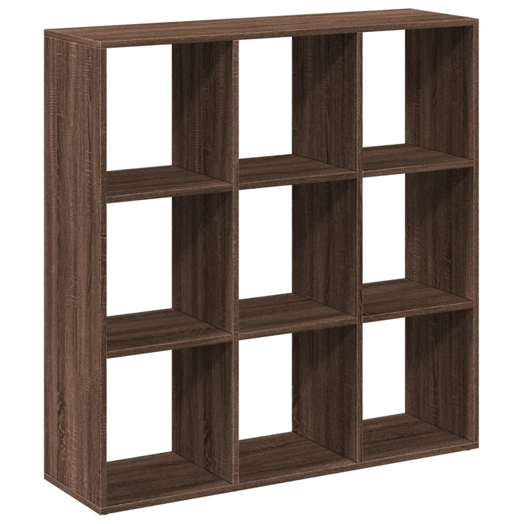 Libreria Divisorio Rovere Marrone 102x29x103,5 cm in Truciolato