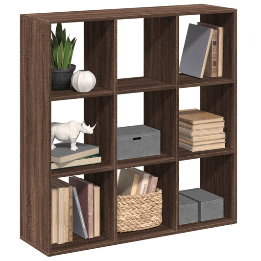 Libreria Divisorio Rovere Marrone 102x29x103,5 cm in Truciolato