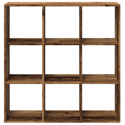 Libreria Divisorio Legno Antico 102x29x103,5 cm in Truciolato