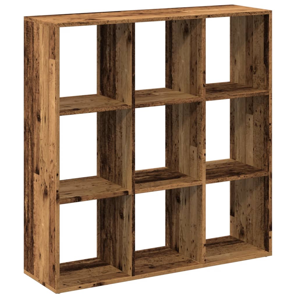 Libreria Divisorio Legno Antico 102x29x103,5 cm in Truciolato