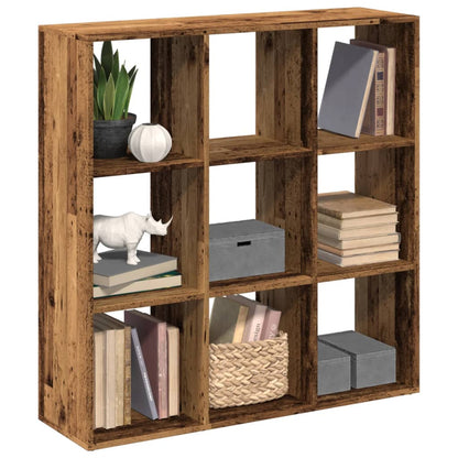 Libreria Divisorio Legno Antico 102x29x103,5 cm in Truciolato