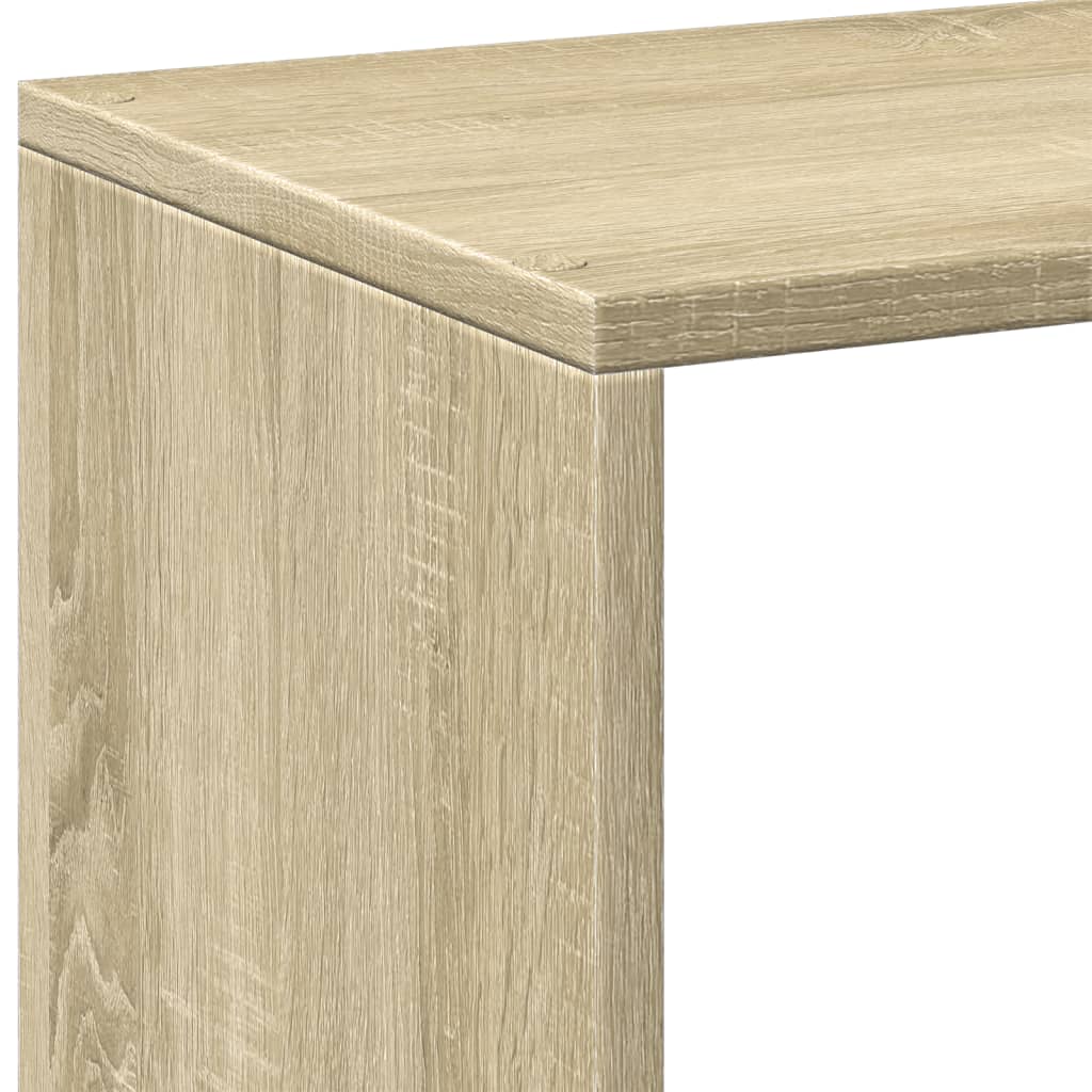 Libreria Divisorio Rovere Sonoma 102x29x103,5 cm in Truciolato