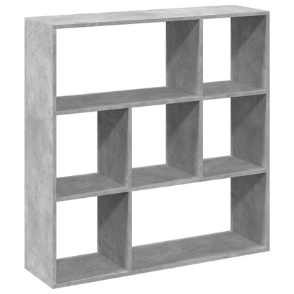 Libreria Divisorio Grigio Cemento 102x29x103,5 cm in Truciolato