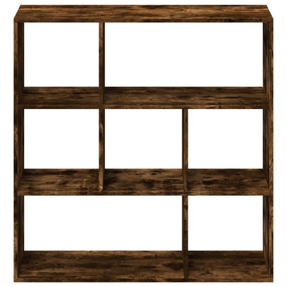 Libreria Divisorio Rovere Fumo 102x29x103,5 cm in Truciolato