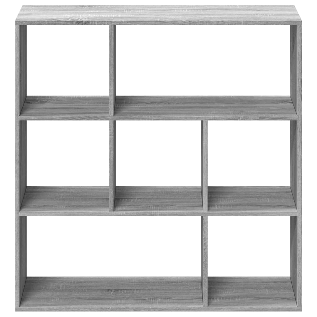 Libreria Divisorio Grigio Sonoma 102x29x103,5 cm in Truciolato