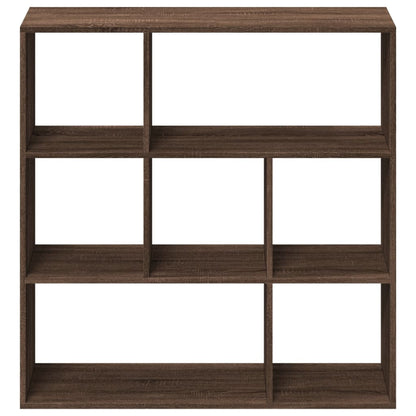 Libreria Divisorio Rovere Marrone 102x29x103,5 cm in Truciolato