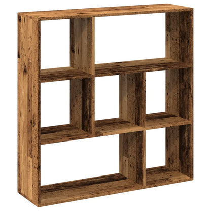 Libreria Divisorio Legno Antico 102x29x103,5 cm in Truciolato