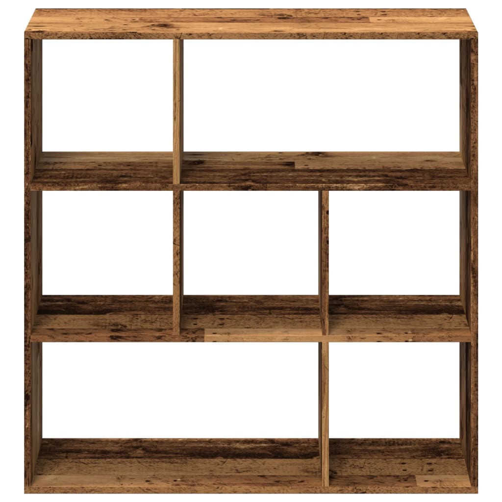 Libreria Divisorio Legno Antico 102x29x103,5 cm in Truciolato