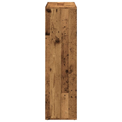 Libreria Divisorio Legno Antico 102x29x103,5 cm in Truciolato - homemem39