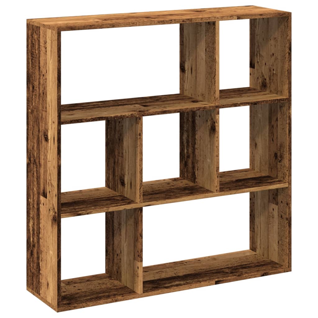 Libreria Divisorio Legno Antico 102x29x103,5 cm in Truciolato