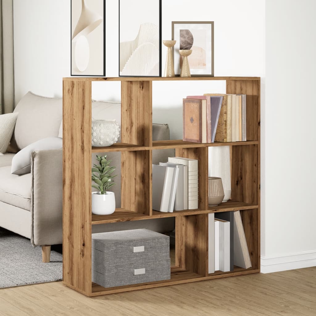 Libreria Divisorio Rovere 102x29x103,5 cm in Truciolato