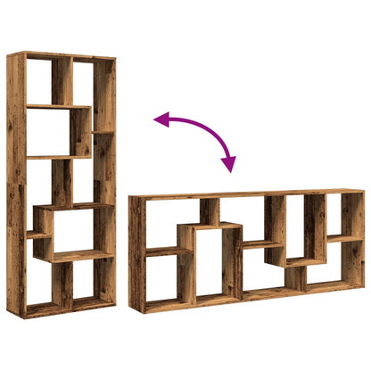 Libreria Divisorio Legno Antico 67x25x161,5 cm in Truciolato | homemem39