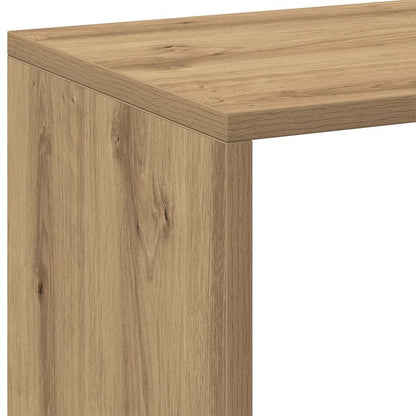Libreria Divisorio Rovere Artigianale 67x25x161,5 cm Truciolato | homemem39