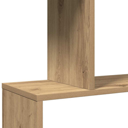 Libreria 4 Ripiani Rovere Artigianale 70x24x129 cm Truciolato | homemem39
