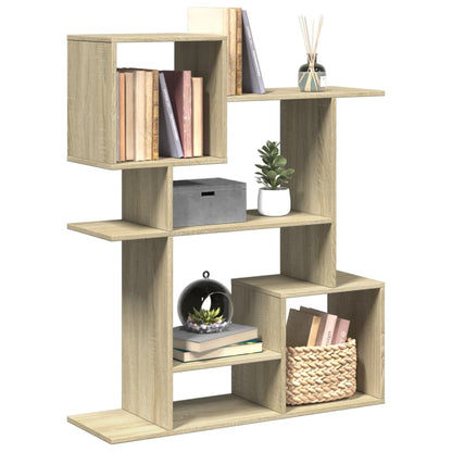 Libreria Divisorio Rovere Sonoma 92x29x112 cm in Truciolato