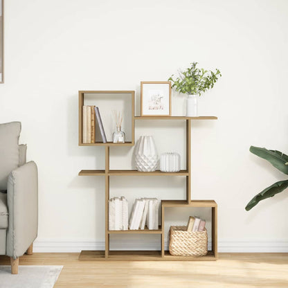 Libreria Divisorio Rovere Artigianale 92x29x112cm in Truciolato | homemem39