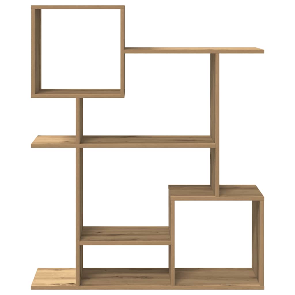 Libreria Divisorio Rovere Artigianale 92x29x112cm in Truciolato | homemem39