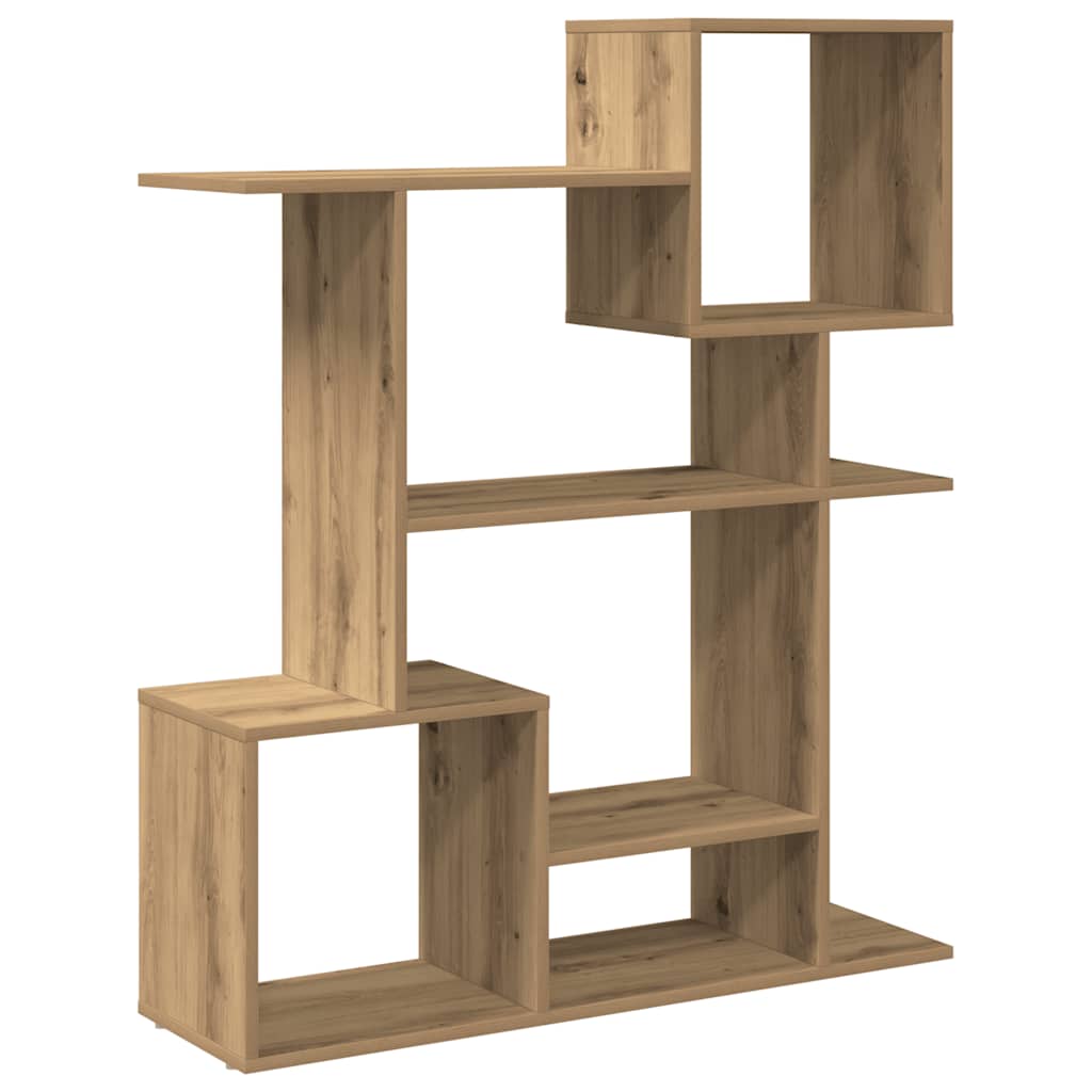 Libreria Divisorio Rovere Artigianale 92x29x112cm in Truciolato | homemem39