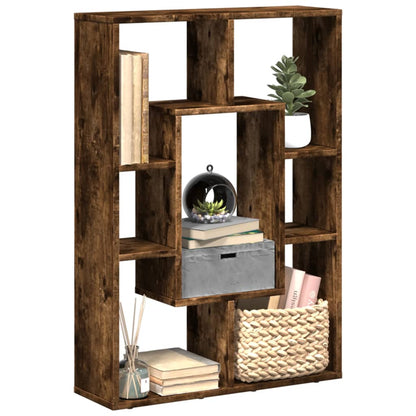 Libreria Rovere Fumo 63x20x90 cm in Truciolato