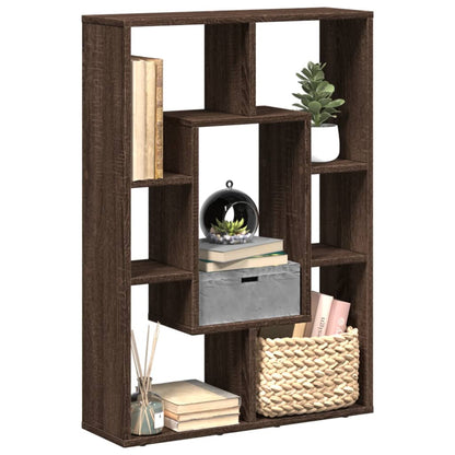 Libreria Rovere Marrone 63x20x90 cm in Truciolato