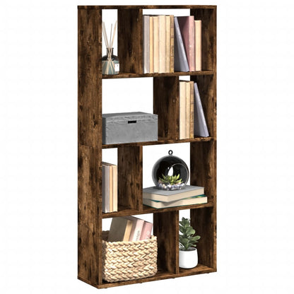 Libreria Rovere Fumo 60x20x120 cm in Truciolato