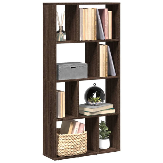 Libreria Rovere Marrone 60x20x120 cm in Truciolato