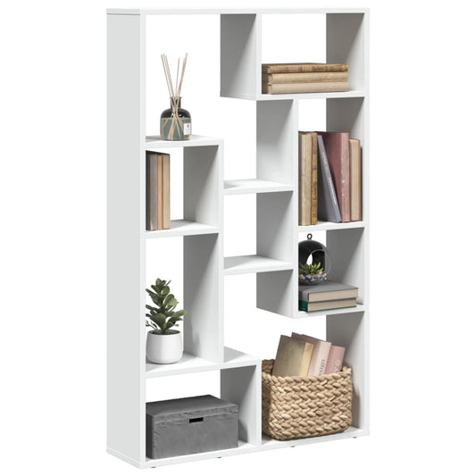 Libreria Bianca 72x20x120 cm in Truciolato