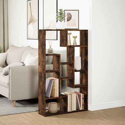 Libreria Rovere Fumo 72x20x120,5 cm in Truciolato | homemem39