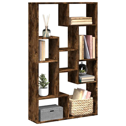 Libreria Rovere Fumo 72x20x120,5 cm in Truciolato | homemem39