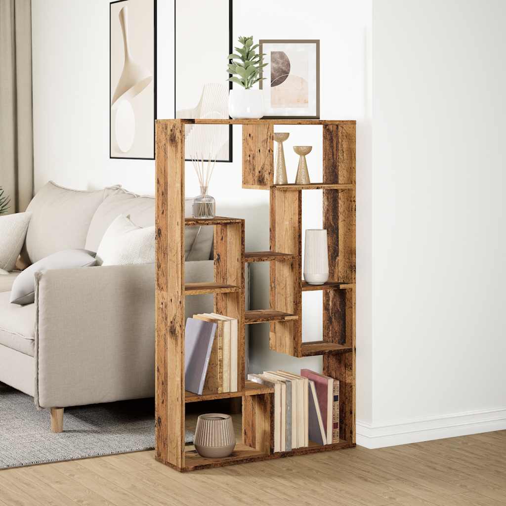 Libreria Legno Antico 72x20x120,5 cm in Truciolato | homemem39