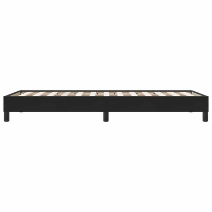Giroletto senza Materasso Nero 80x210 cm in Velluto