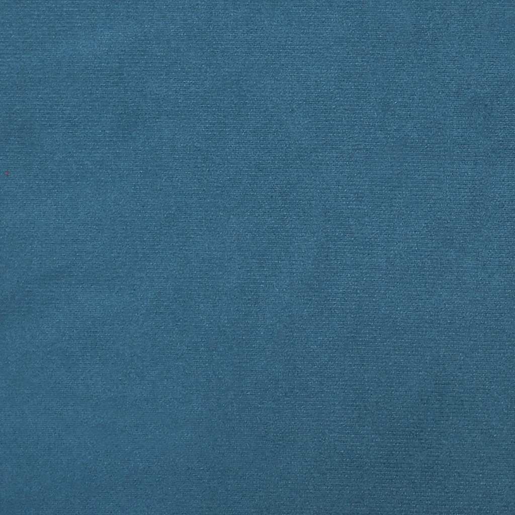 Giroletto senza Materasso Blu Scuro 80x210 cm in Velluto