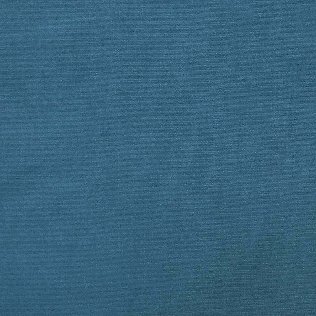 Giroletto senza Materasso Blu Scuro 90x210 cm in Velluto