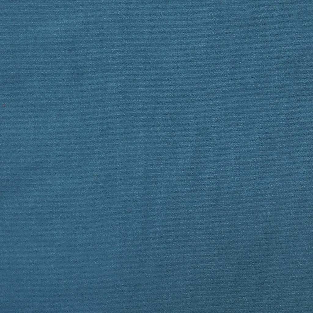 Giroletto senza Materasso Blu Scuro 100x210 cm in Velluto