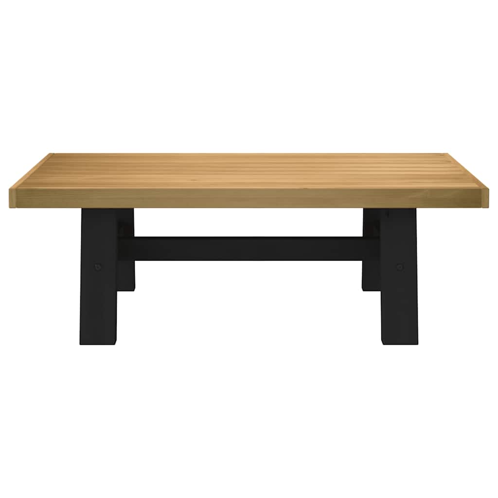 Tavolino NOAIN Gambe a Forma di A 120x60x40cm in Legno Massello | homemem39