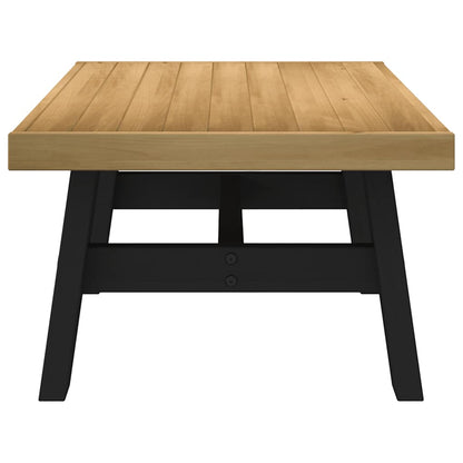Tavolino NOAIN Gambe a Forma di A 120x60x40cm in Legno Massello | homemem39