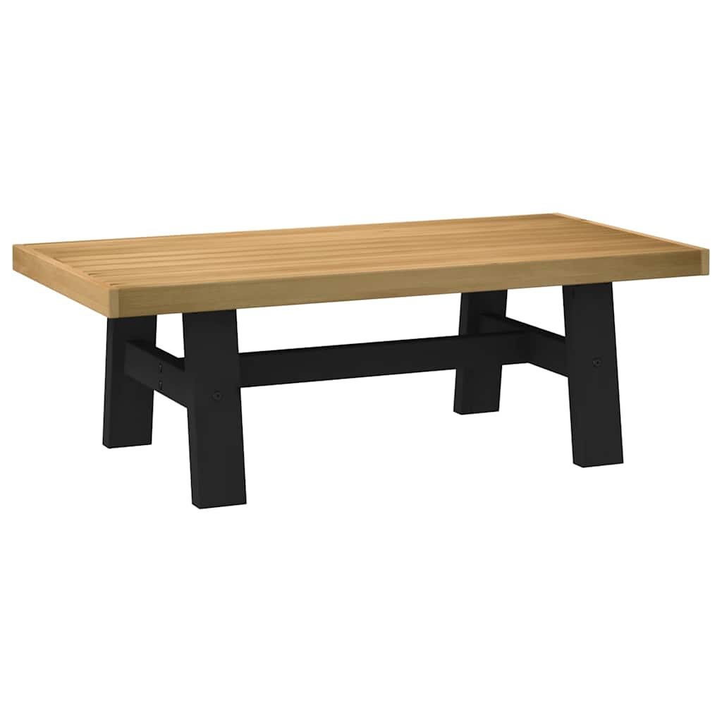 Tavolino NOAIN Gambe a Forma di A 120x60x40cm in Legno Massello | homemem39