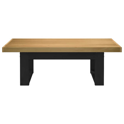 Tavolino NOAIN Gambe a Forma di U 120x60x40cm in Legno Massello | homemem39