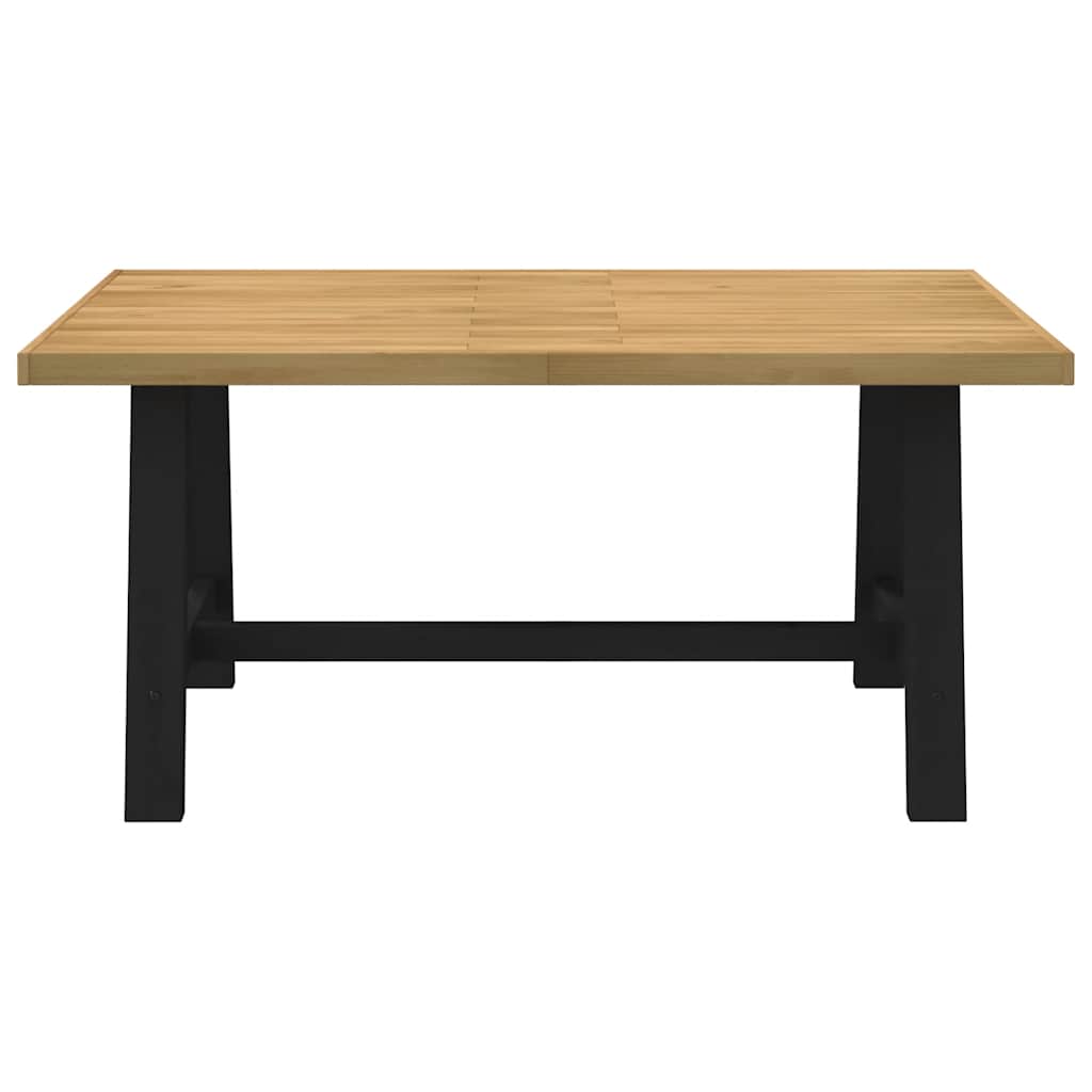 Tavolo Pranzo NOAIN Gambe a Forma A 160x90x75 cm Legno Massello - homemem39