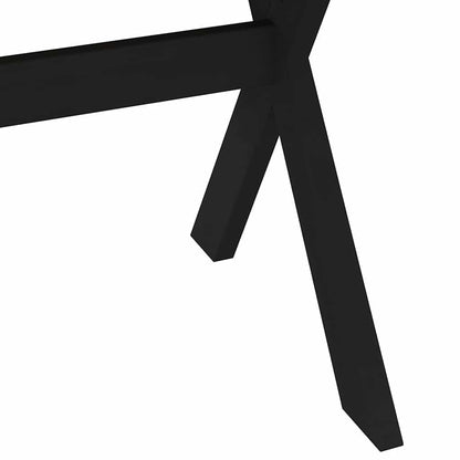 Tavolo Pranzo NOAIN Gambe a Forma X 160x90x75 cm Legno Massello - homemem39