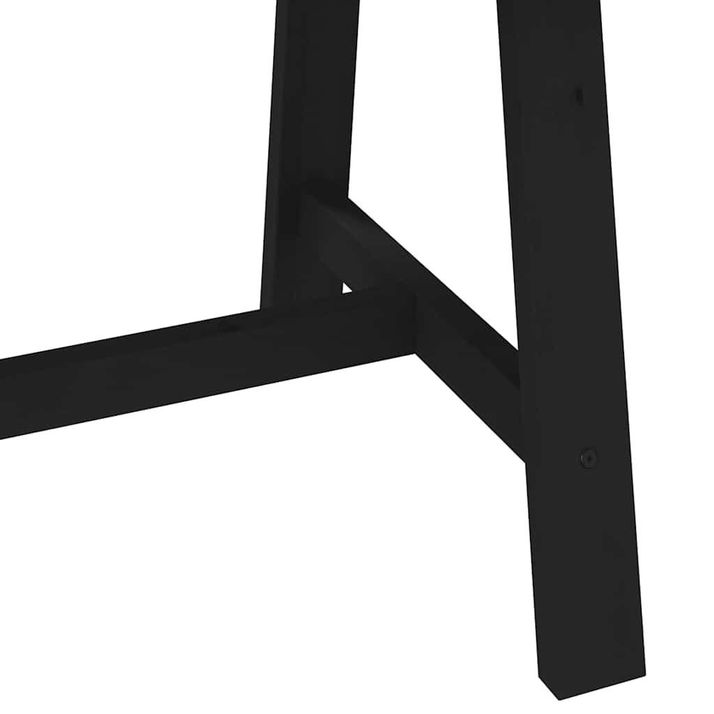 Tavolo Pranzo NOAIN Gambe a Forma A 180x90x75 cm Legno Massello