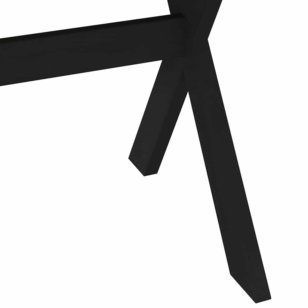 Tavolo Pranzo NOAIN Gambe a Forma X 180x90x75 cm Legno Massello | homemem39