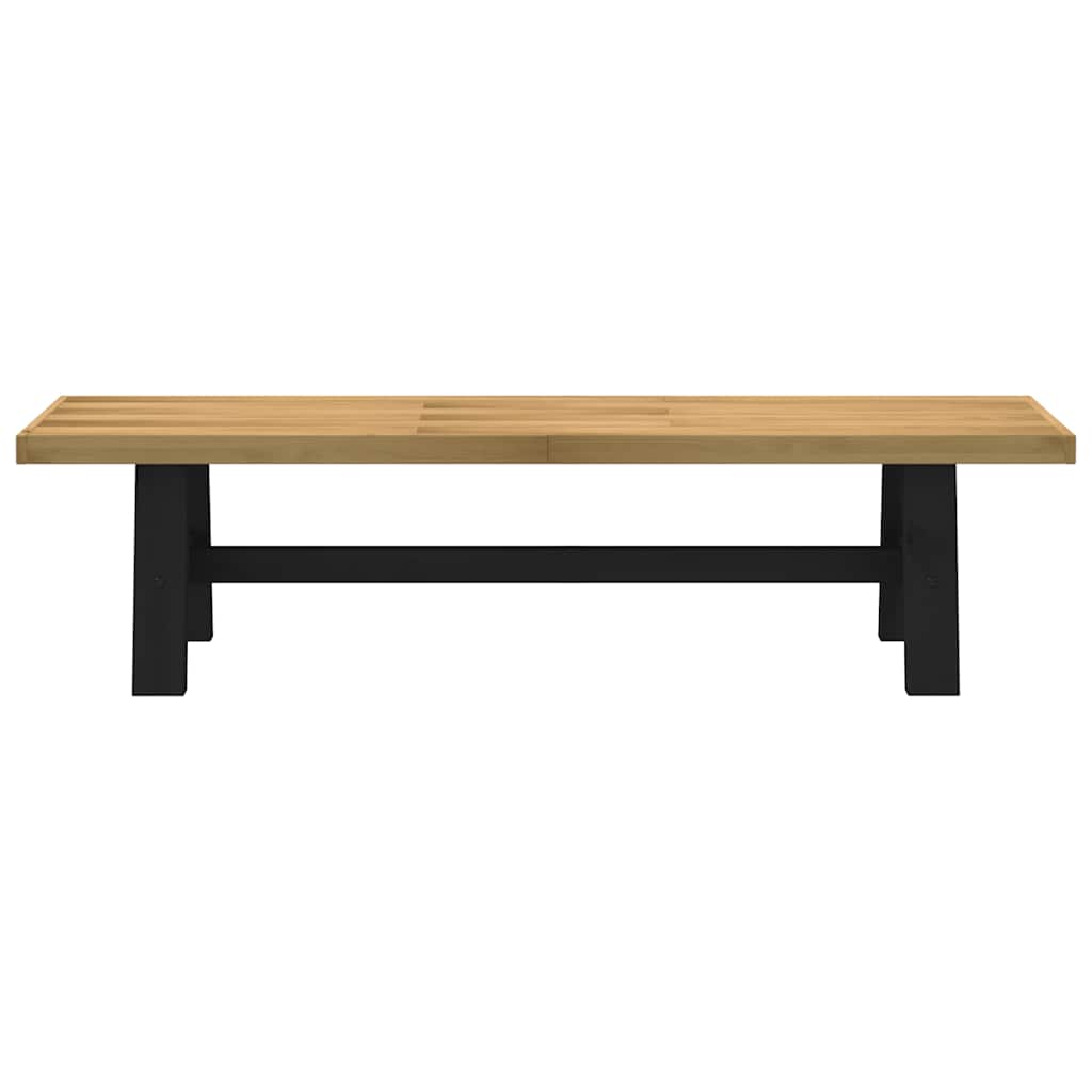 Panca Pranzo NOAIN Gambe a Forma A 180x40x45 cm Legno Massello | homemem39