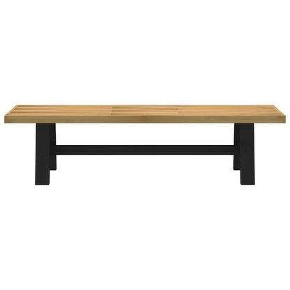 Panca Pranzo NOAIN Gambe a Forma A 180x40x45 cm Legno Massello | homemem39