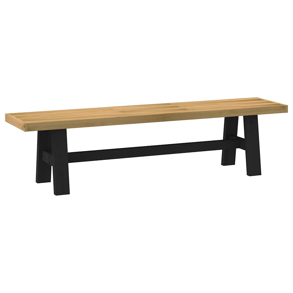 Panca Pranzo NOAIN Gambe a Forma A 180x40x45 cm Legno Massello | homemem39
