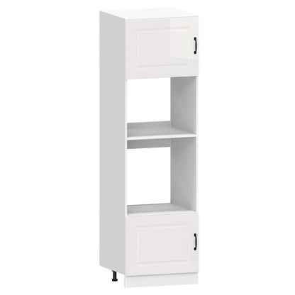 Set Mobili da Cucina 7 pz Kalmar Bianchi Lucido in Truciolato | homemem39