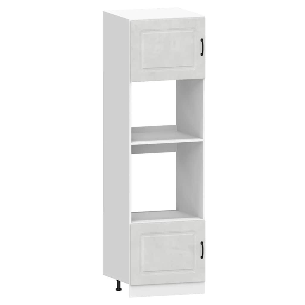 Set Mobili da Cucina 7 pz Kalmar Grigio Cemento in Truciolato | homemem39