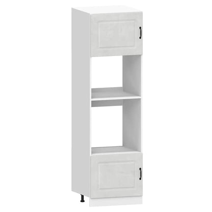 Set Mobili da Cucina 7 pz Kalmar Grigio Cemento in Truciolato | homemem39