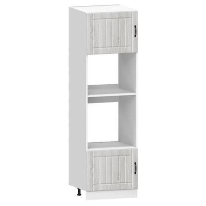 Set Mobili da Cucina 7 pz Kalmar Grigio Sonoma in Truciolato | homemem39
